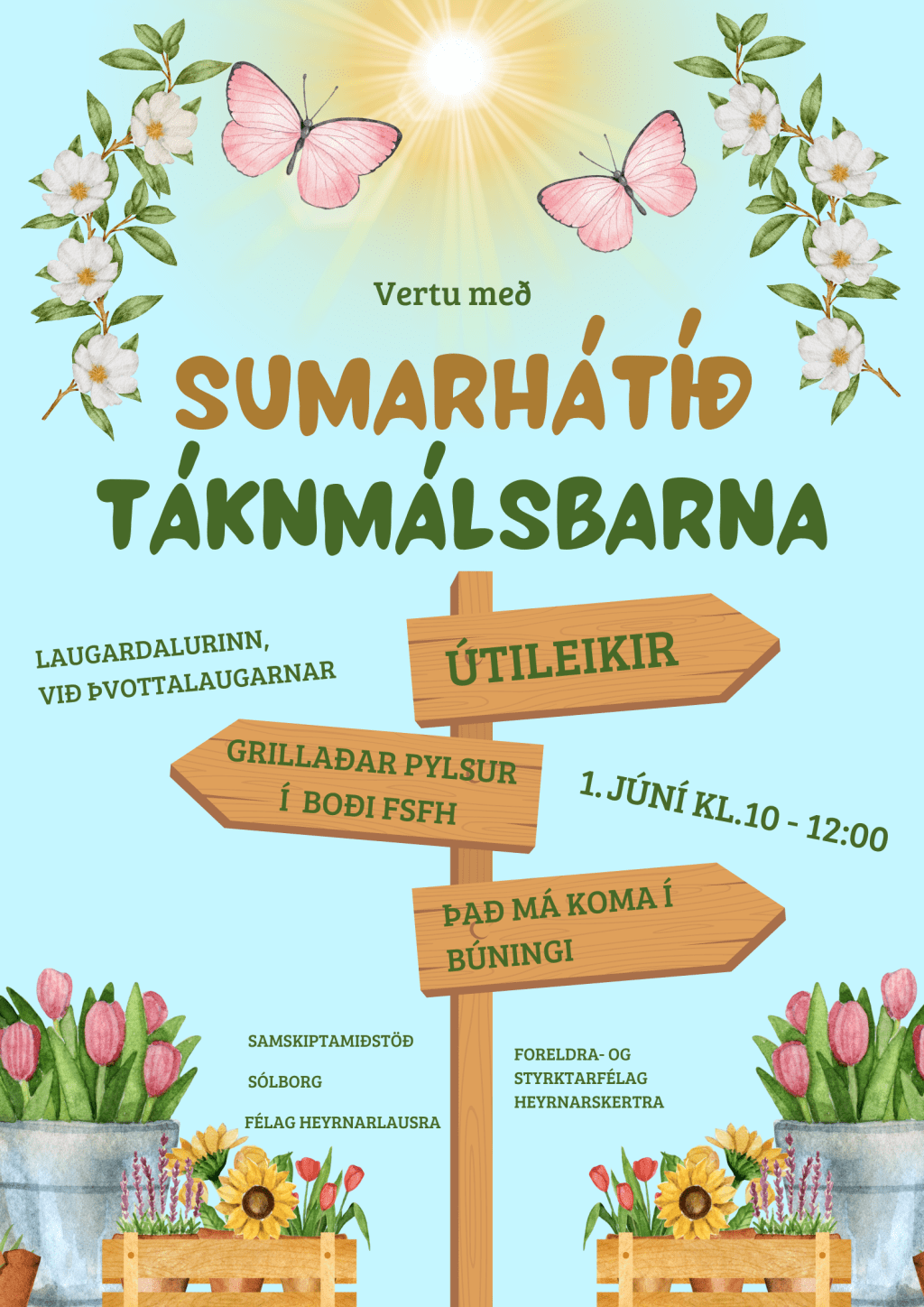 Sumarhátíð táknmálsbarna